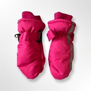 Pink Winter Gloves for Kids